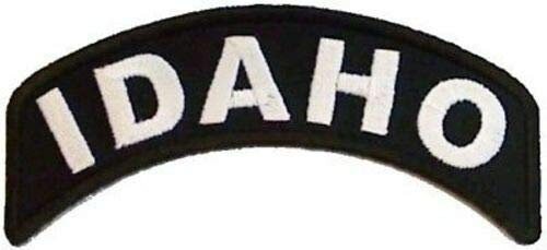 IDAHO STATE Rocker Biker Motorcycle Embroidered Patch