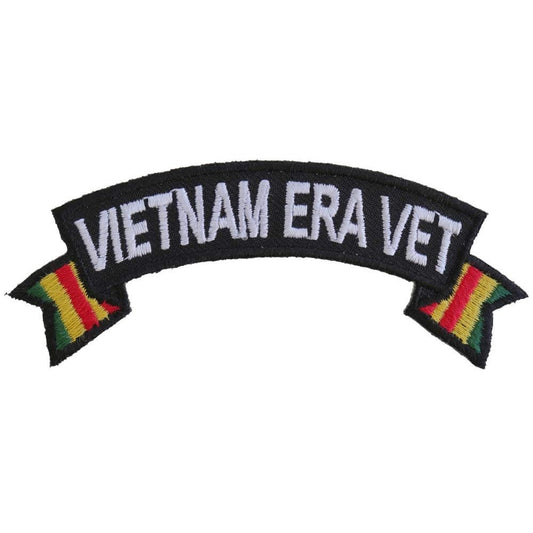 VIETNAM ERA VET Rocker Military Veteran Embroidered Patch Craft Supply