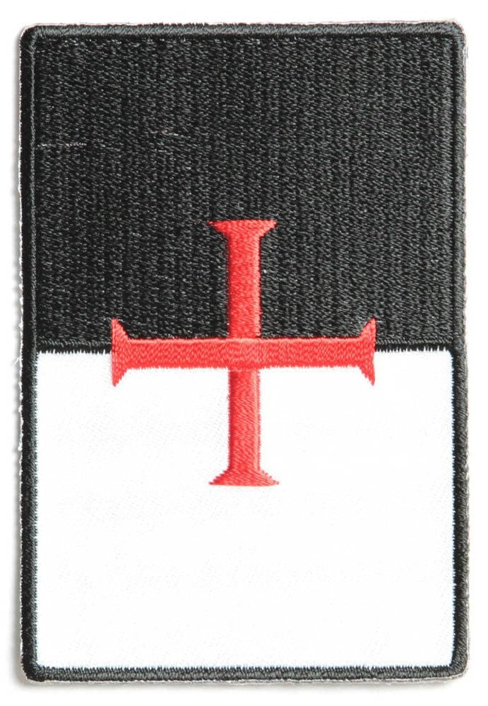 KNIGHTS TEMPLAR FLAG Mason Masonic Embroidered Patch