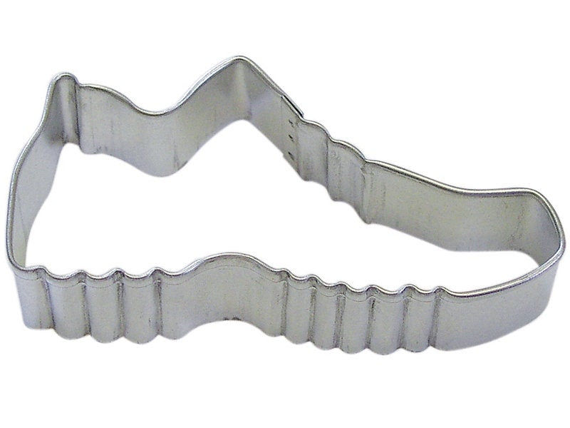 SNEAKER Cookie Cutter Metal 4 Inches - Shoe Running Hike Stencil Fondant