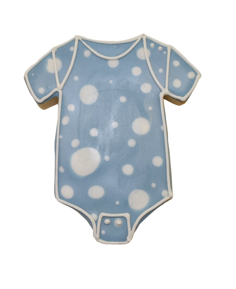BABY BODY SUIT  Cookie Cutter Metal 3.5 Inches - Clothes Body Suit Pajamas Infant Stencil Fondant