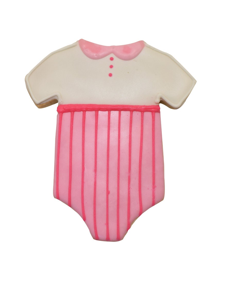BABY BODY SUIT  Cookie Cutter Metal 3.5 Inches - Clothes Body Suit Pajamas Infant Stencil Fondant Craft Supply