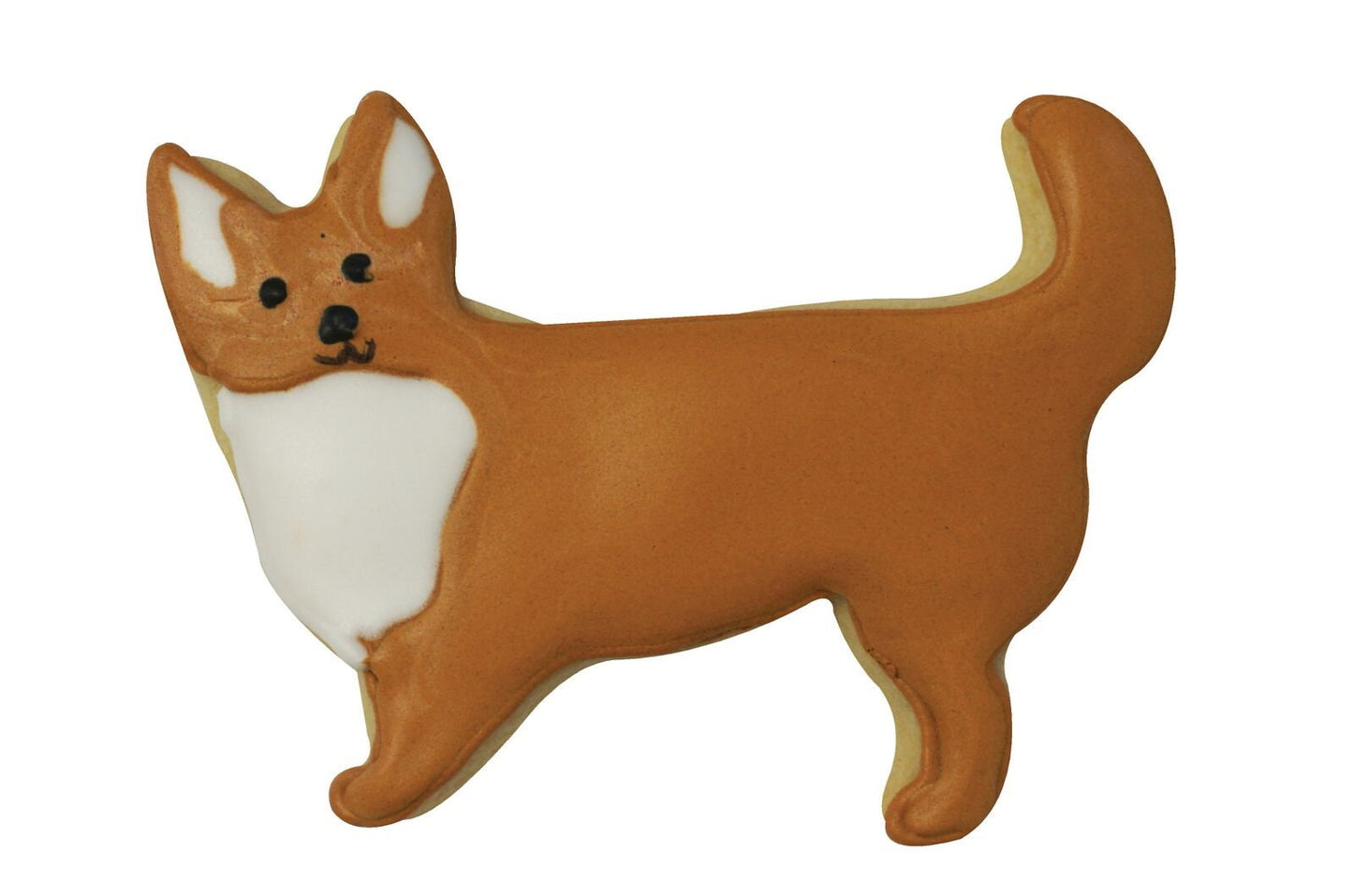 CORGI DOG Cookie Cutter Metal 3.75 Inches - Dog Breed Dogs Stencil Fondant Craft Supply