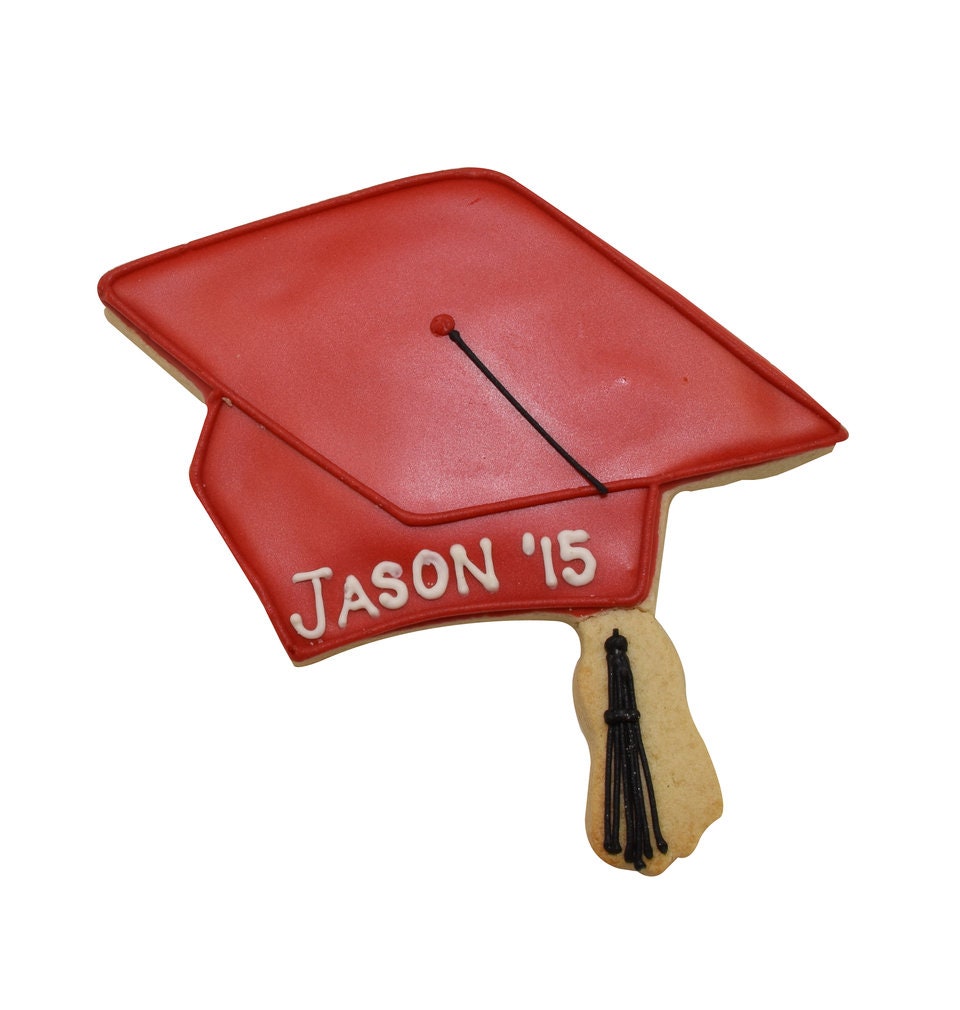 GRADUATION CAP Cookie Cutter Metal 4.5 Inches - Stencil Fondant Gown Diploma Degree