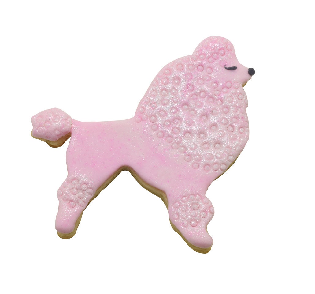 POODLE Cookie Cutter Metal 3 Inches - Stencil Fondant Breed Dogs Bichon Frise Craft Supply