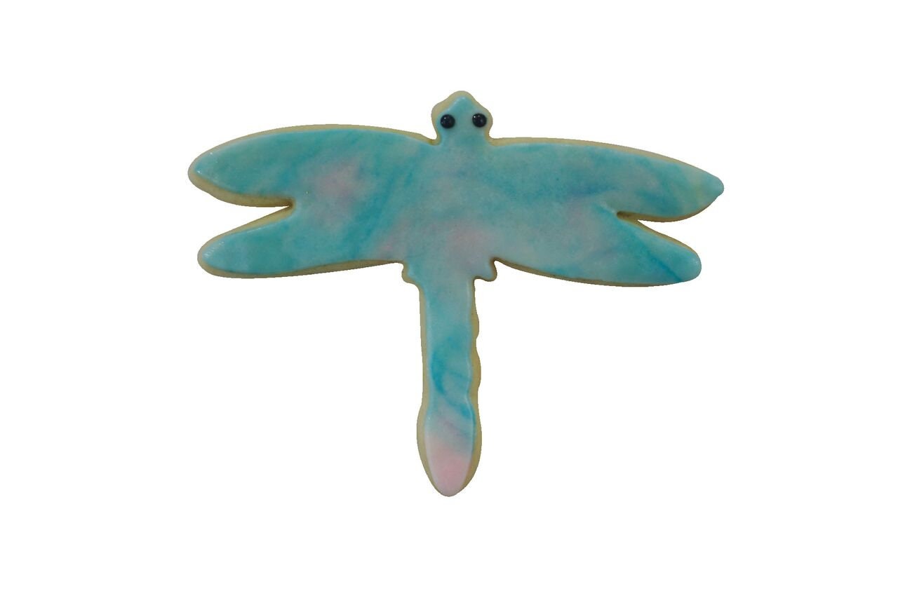 DRAGONFLY Cookie Cutter Metal 4 Inches - Stencil Fondant