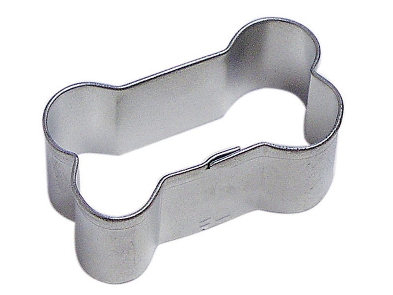 DOG BONE Cookie Cutter Metal 2 Inches - Stencil Fondant Breed Dogs