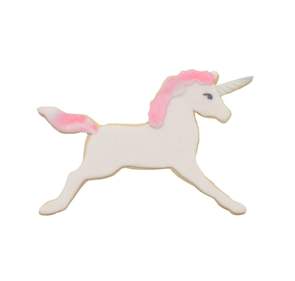 UNICORN Cookie Cutter Metal 4.5 Inches - Stencil Fondant Rainbow