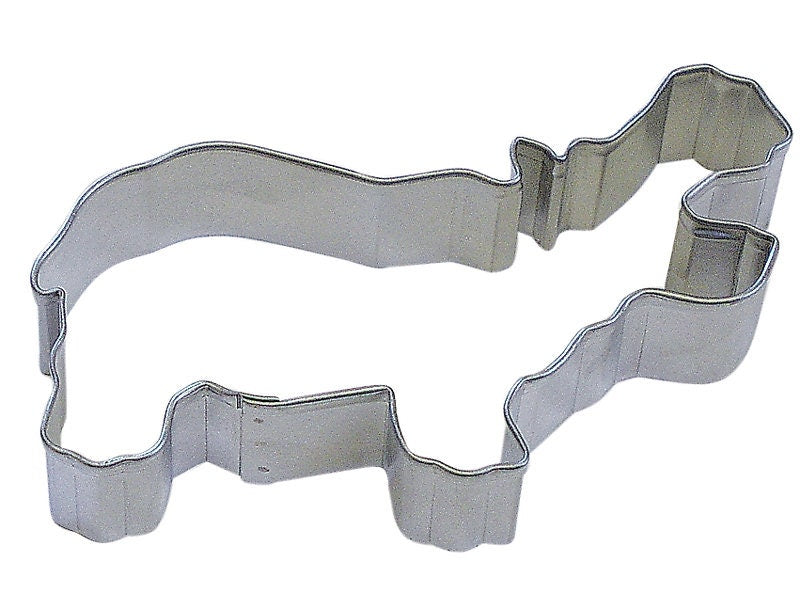 HIPPO Cookie Cutter Metal 4 Inches - Stencil Fondant Zoo Animal