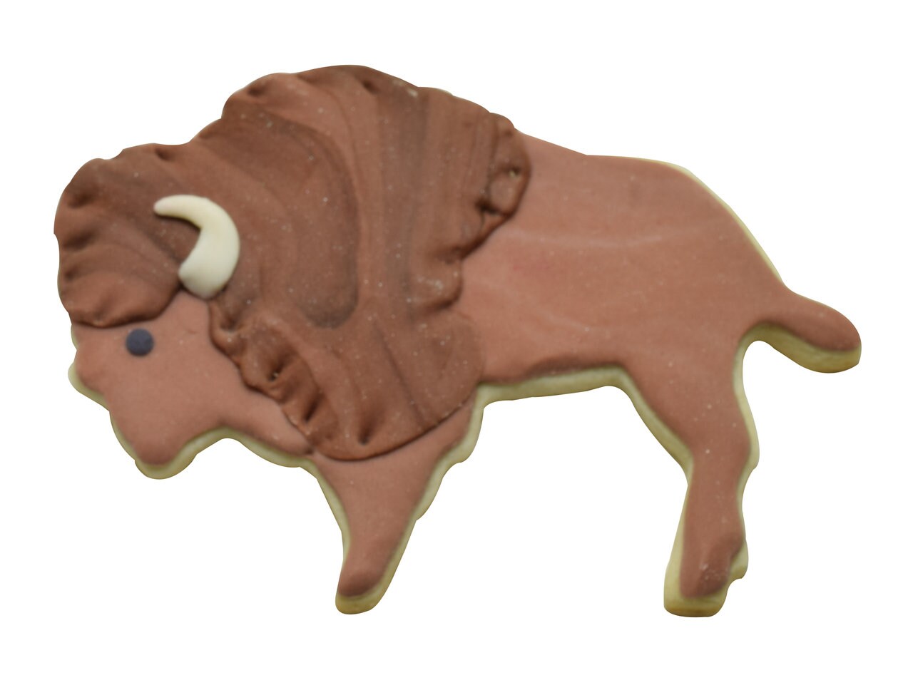 BUFFALO Cookie Cutter Metal 4 Inches - Stencil Fondant Zoo Animal Jungle Safari