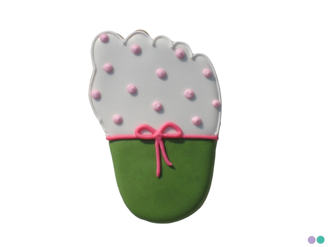 FOOT Cookie Cutter Metal 3.5 Inches - Stencil Fondant
