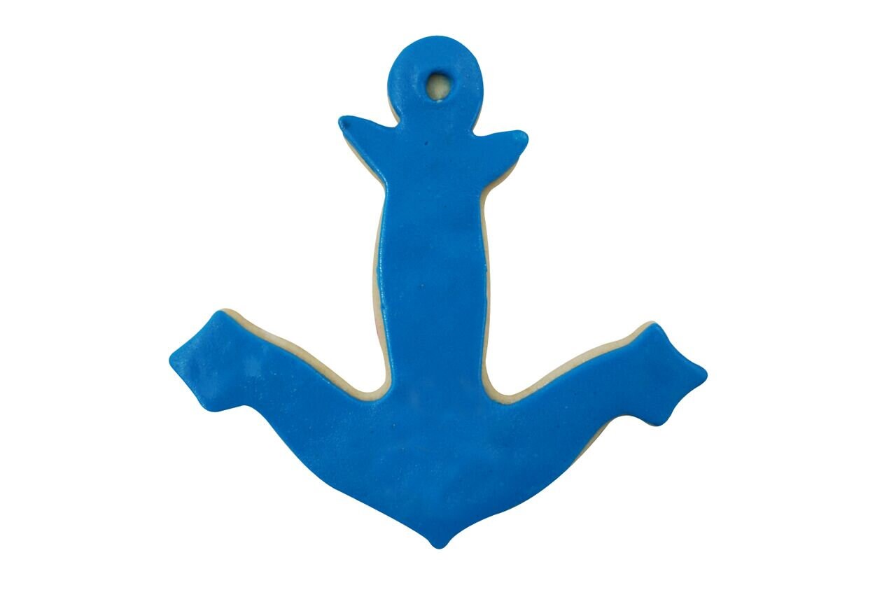 ANCHOR Cookie Cutter Metal 4.5 Inches - Stencil Fondant Craft Supply