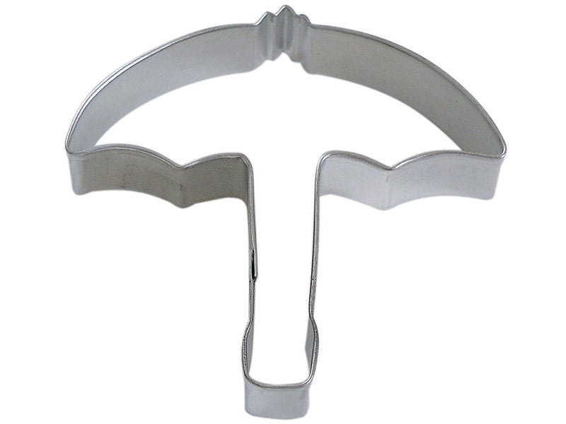 UMBRELLA Cookie Cutter Metal 3 Inches - Stencil Fondant