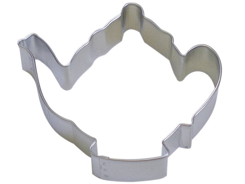 TEA POT Cookie Cutter Metal 3.75 Inches - Stencil Fondant