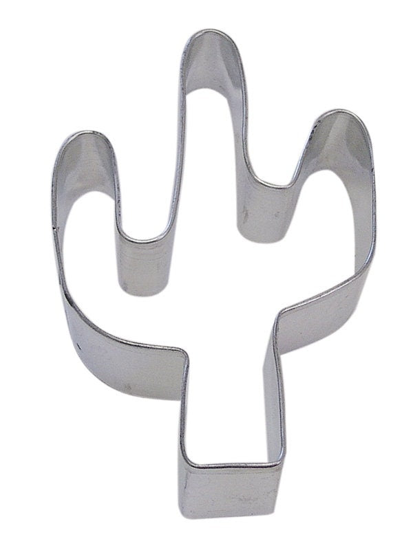 CACTUS Cookie Cutter Metal 4 Inches - Stencil Fondant