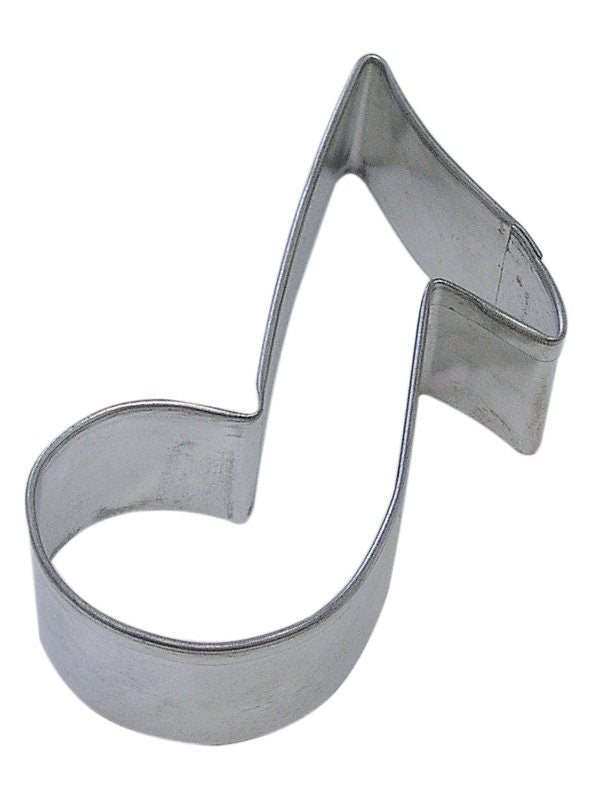 MUSIC NOTE Cookie Cutter Metal 3.5 Inches - Stencil Fondant