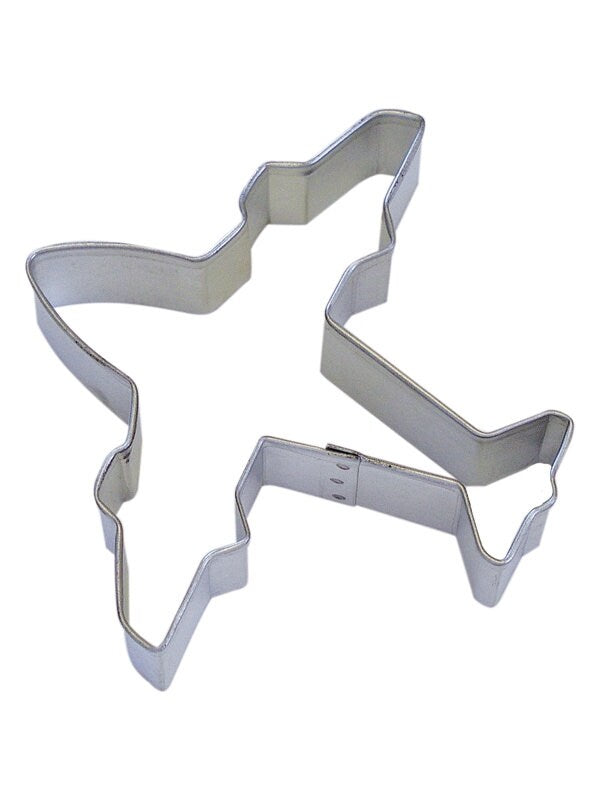 AIRPLANE Cookie Cutter Metal 4 Inches - Stencil Fondant Craft Supply