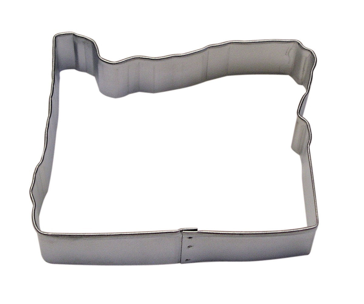OREGON Cookie Cutter State Metal 3.25 Inches - Stencil Fondant Craft Supply