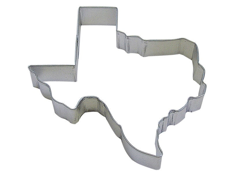 TEXAS Cookie Cutter State Metal 5 Inches - Stencil Fondant