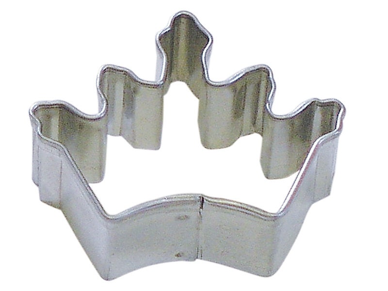 MINI CROWN Cookie Cutter Metal 1.75 Inches - Stencil Fondant