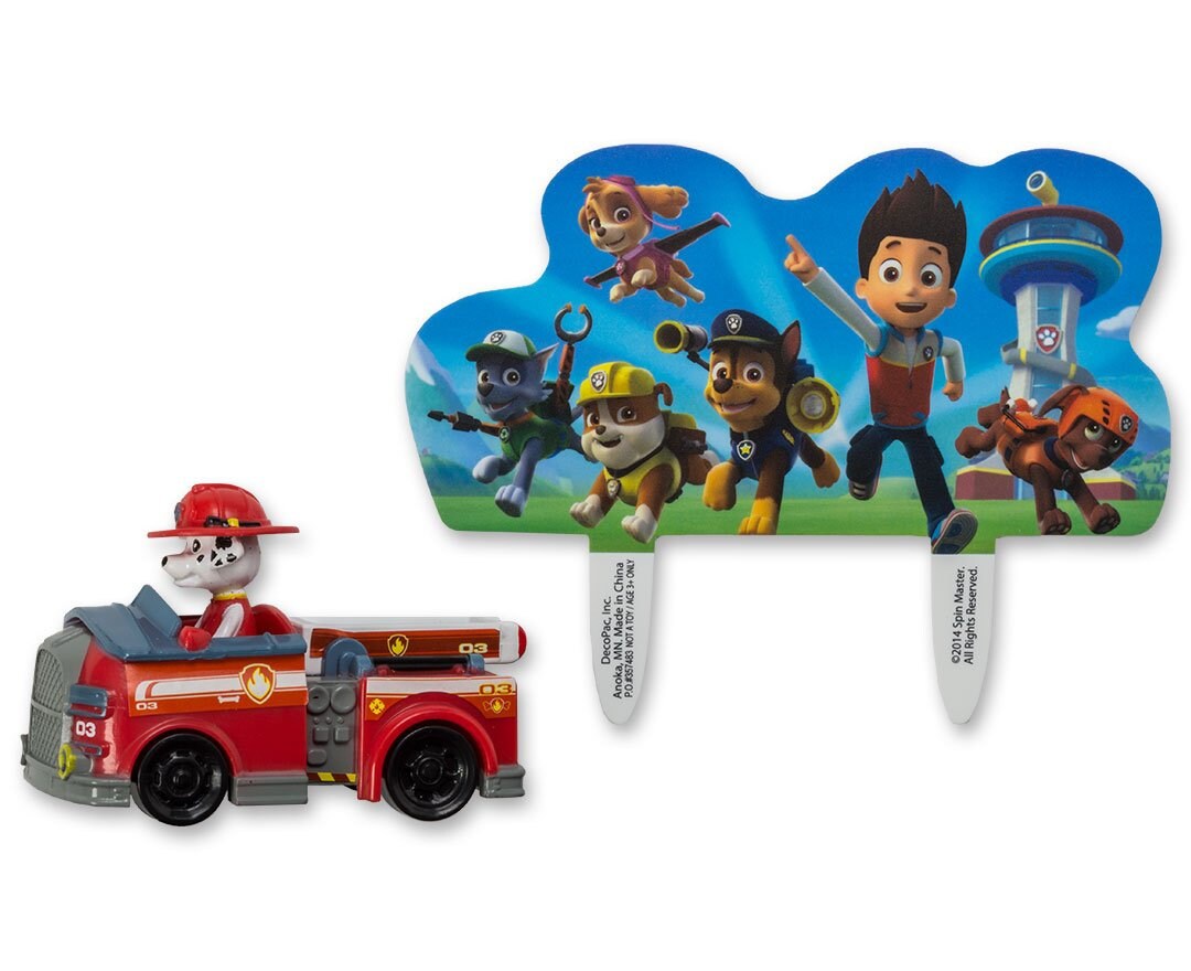 PAW PATROL Just Yelp For Help Cake Topper Cake Decoration Decoset Birthday