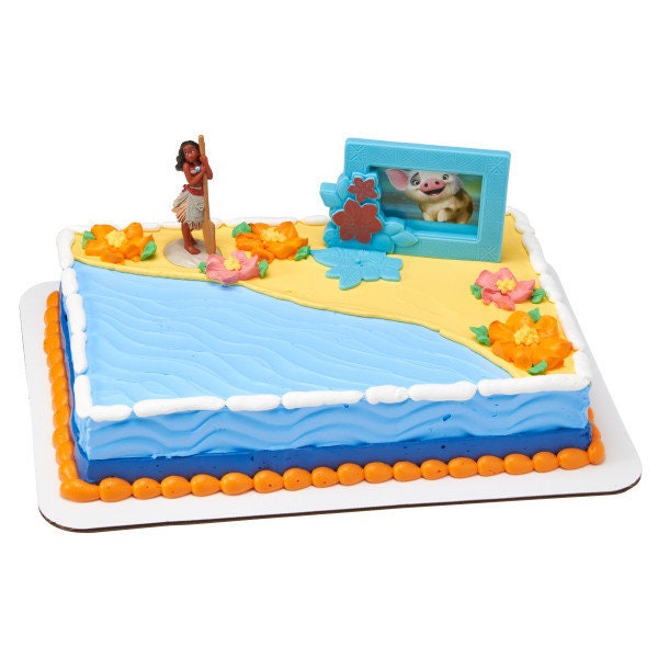 MOANA Cake Topper Adventures in Oceania Cake Decoration Decoset Birthday