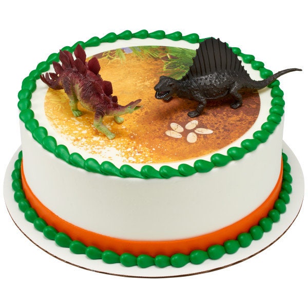 DINOSAUR PALS Cake Topper T-Rex Cake Decoration Decoset