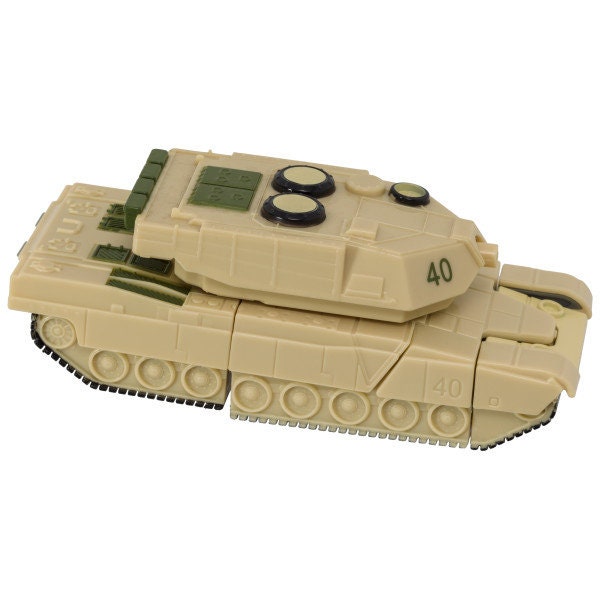 MILITARY TANK ROBOT Cake Topper Cake Decoration Birthday Army Marines Decoset