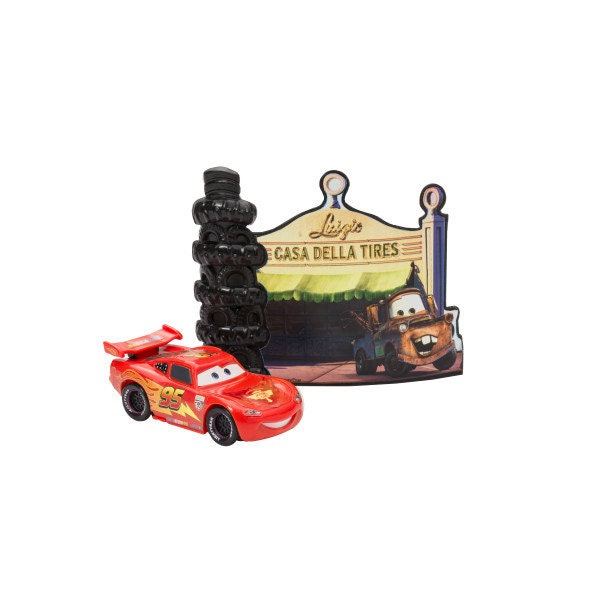 DISNEY CARS Cake Topper Cars Radiator Springs McQueen Party Cake Decoration Birthday Decoset