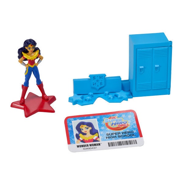 DC SUPER HERO Girls Cake Topper Wonder Woman Move Over Boys Cake Decoration Birthday Party Decoset