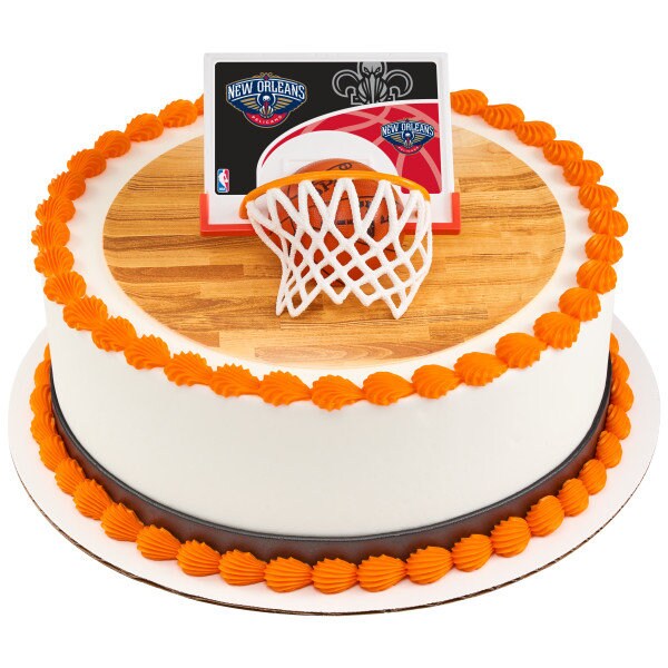 NEW ORLEANS PELICANS Cake Topper Nba Birthday Slam Dunk Team Cake Decoration Decoset