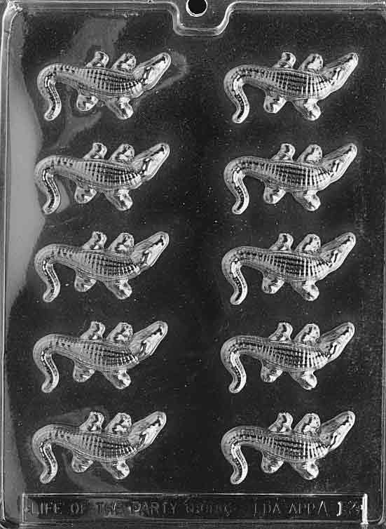 SMALL ALLIGATORS Chocolate Candy Mold