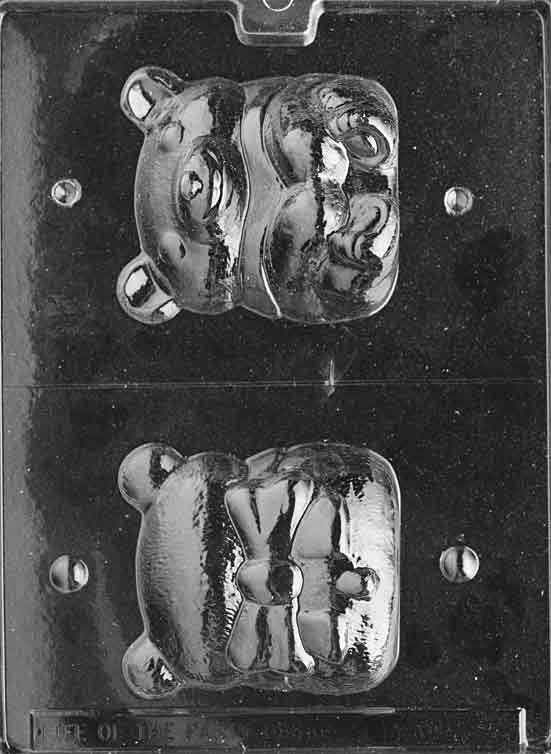 3D LARGE TEDDY BEAR Chocolate Candy Mold