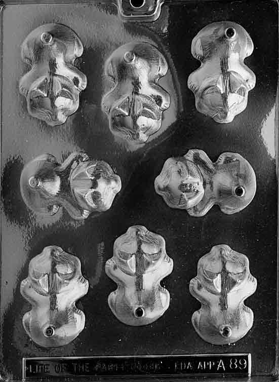 POUR KITTEN Chocolate Candy Mold