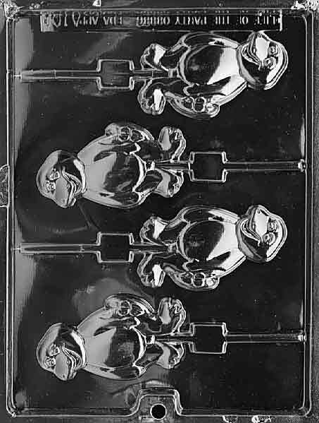 JOLLY DINOSAUR LOLLY Animal Sucker Chocolate Candy Mold