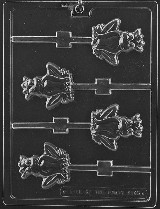 FROG PRINCE LOLLY Sucker Chocolate Candy Mold