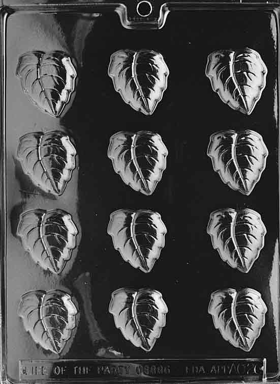 FALL LEAVES Chocolate Candy Mold