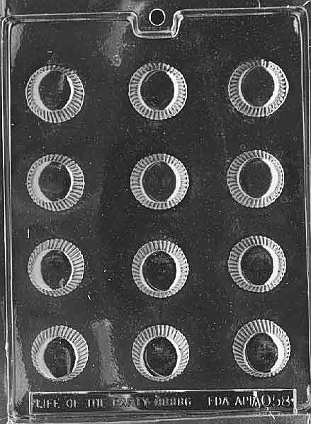 PEANUT BUTTER CUP Chocolate Candy Mold
