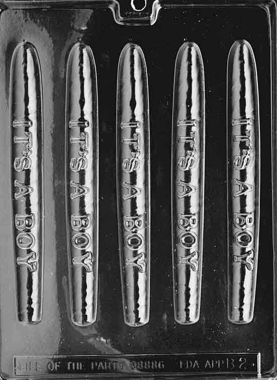 IT'S A BOY CIGAR Baby Chocolate Candy Mold