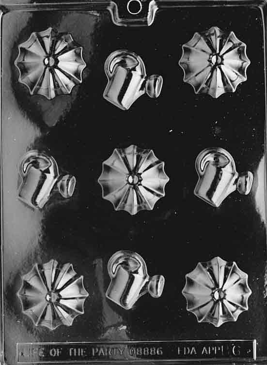 UMBRELLA'S And SHOWER MINTS Baby Chocolate Candy Mold