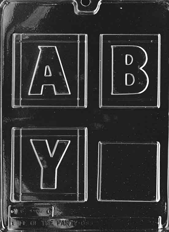 BABY BLOCKS Baby Chocolate Candy Mold