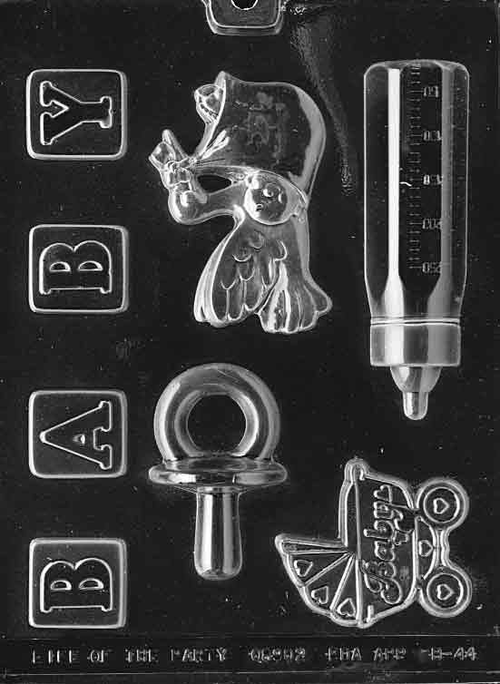 BABY BUNDLE KIT Pacifier Bottle Chocolate Candy Mold