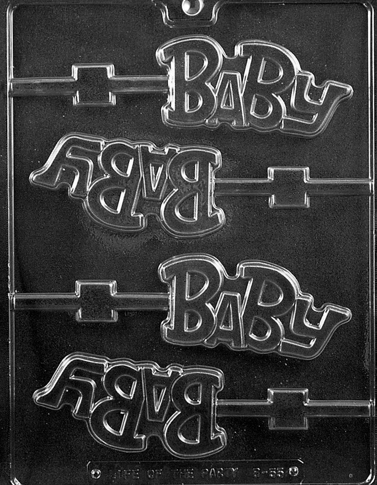 BABY LOLLY Sucker Chocolate Candy Mold