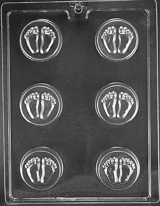 BABY FEET COOKIE Chocolate Candy Mold Craft Supply