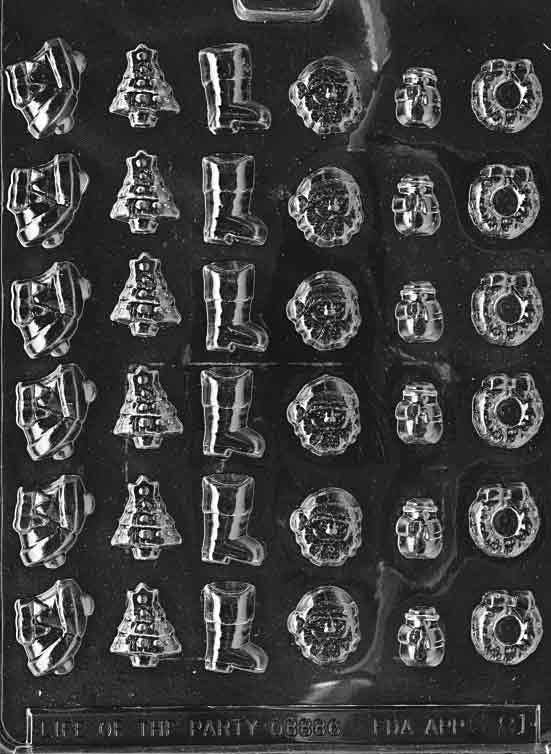 CHRISTMAS DECORATIONS Chocolate Candy Mold