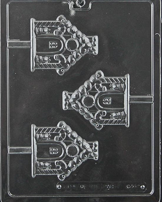 GINGERBREAD HOUSE Lolly Sucker Chocolate Candy Mold