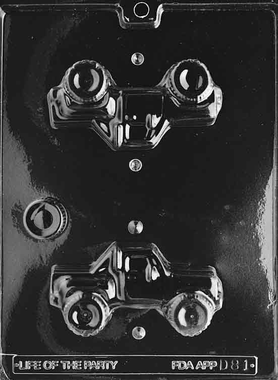 3D 4X4 TRUCK Chocolate Candy Mold