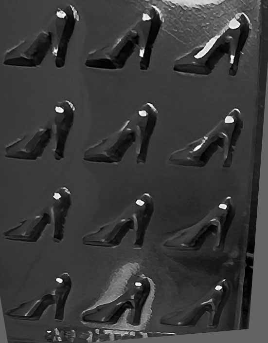 HIGH HEEL SHOES Bite Size Chocolate Candy Mold