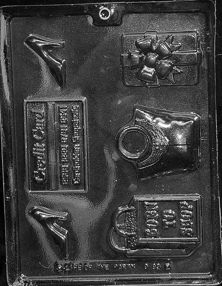 SHOPPING KIT For Specialty Box Chocolate Candy Mold LOP-D093