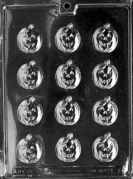 PUMPKIN MINTS Halloween Chocolate Candy Mold